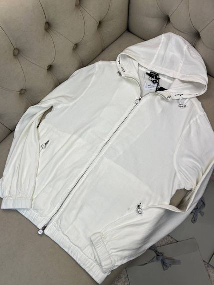 Льняний комплект Kiton біло-коричневого кольору sp121 | Зображення 8