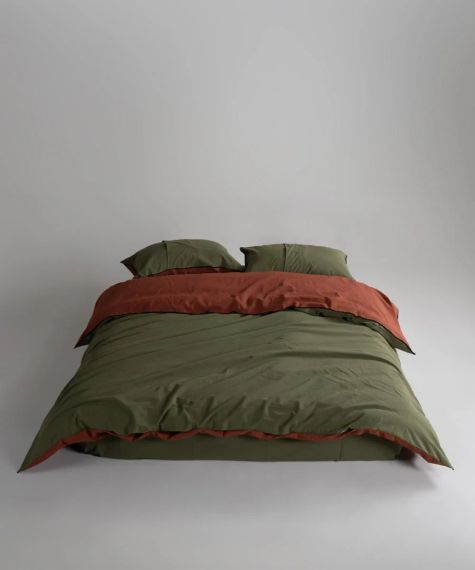 Постільна білизна Limasso Stonewashed Essualte 200 х 220 см Capulet Olive - Autumn | Зображення 4