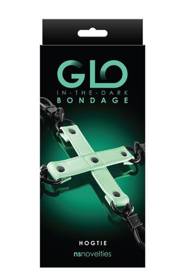 Система фіксації NS Novelties GLO BONDAGE HOG TIE, що світиться | Зображення 1
