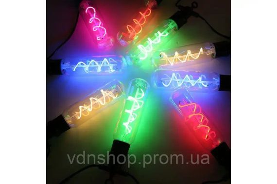 Гірлянда "Довгі лампи спіраль" (SFK-48) (Вулична, 220V)