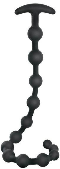 Анальний ланцюжок - Black Velvets Anal Beads Silicone | Зображення 1