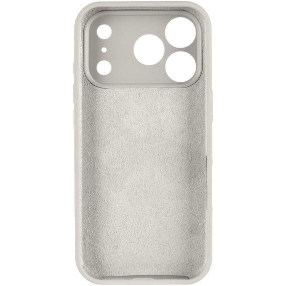 Чохол Silk Full Camera Protective (AA) NO LOGO для Apple iPhone 17 Pro Max / 18 Pro Max (6.9") Бежевий / Antique White | Зображення 2