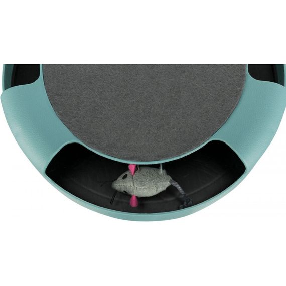 Іграшка Trixie Catch The Mouse для котів Трек ігровий з плюшевою мишкою пластик 25х6 см | Зображення 4