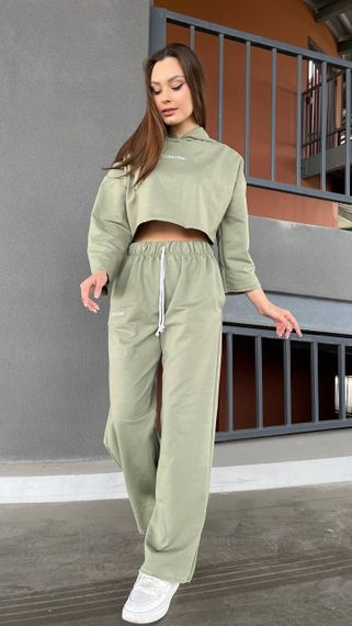 Жіночий Спортивний костюм Calvin Klein колір оливка | Зображення 5