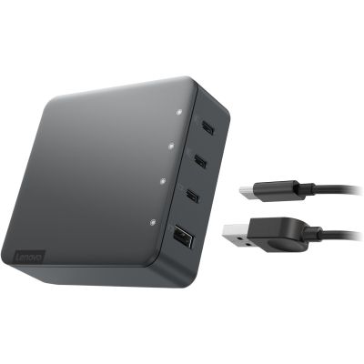 Блок питания для планшета Lenovo Go 130W Multi-Port Charger (G0A6130WEU) (G0A6130WEU) | Зображення 6