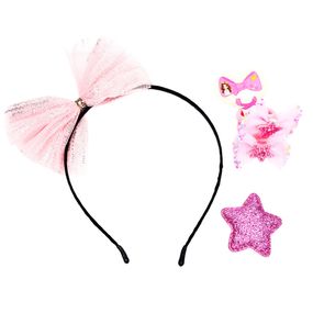 Дитячий набір "Принцеса" 0105-036-3 обруч, резинка, затискач