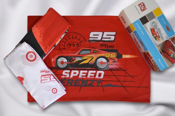 Постельное белье TAC Disney 160×220 см Cars Speed Frenzy | Зображення 2