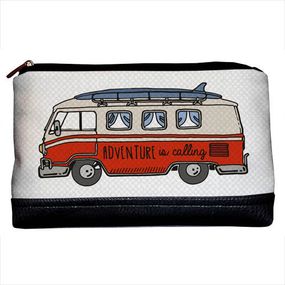 Косметичка дорожня жіноча Lovely Adventure is calling 26x15x8 см