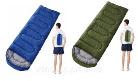 Зимовий спальний мішок з підігрівом USB 215*65, теплий спальник одеяла з підігрівом до -30