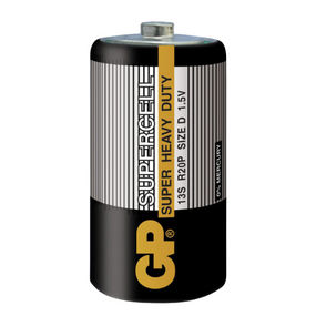 Батарейка сольова D/R20 (пл-2шт) GP Supercell