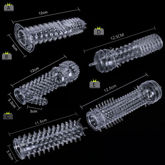 Набір рельєфних насадок (5 штук) Babydoll Універсальний. Універсальний. 706355 | Зображення 6