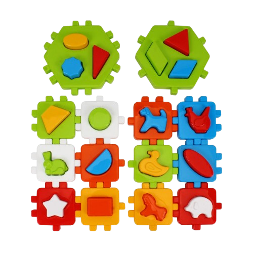 Іграшка Куб "Розумний малюк Конструктор" Технок 2001 | Зображення 1