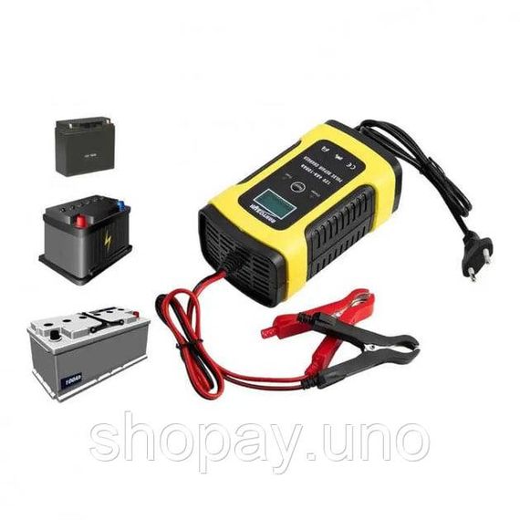 Зарядное устройство для автомобильного аккумулятора Smart Charger 12V 6A | Зображення 2