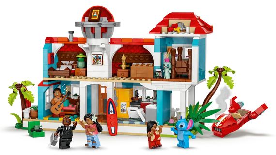 Конструктор LEGO Disney Classic Пляжный дом Лило и Стич 43268 | Зображення 3