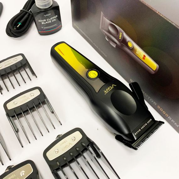 Акумуляторна машинка для стрижки VGR V-195 GOLD | Зображення 5