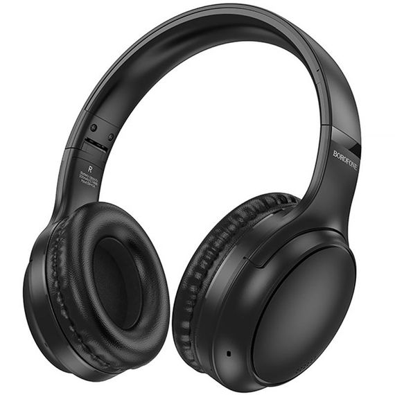 Накладные беспроводные наушники Borofone BO29 Fascinador Black | Зображення 1