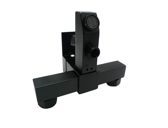 Змішувач для ванни короткий гусак MILLZ чорний MRS-AL-F1(Black) 1/10 | Зображення 2