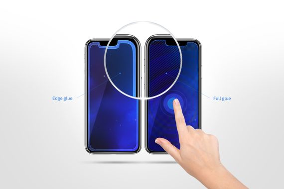 Защитное стекло 2E для Samsung  Galaxy A02(A022), 2.5D FCFG,(1 Pack), Black border (2E-G-A02-SMFCFG-BB) | Зображення 2