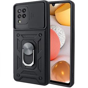 Чохол Ummi Camshield Serge Ring для Samsung Galaxy A22 4G / M32 Чорний