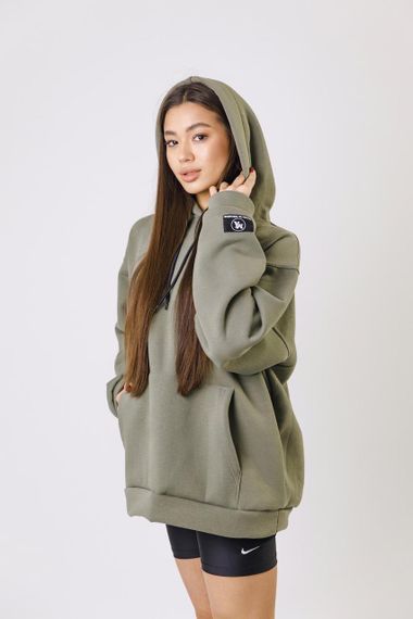 Худі унісекс МА (01) олива | Зображення 5