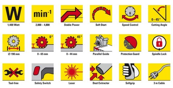 Пила циркулярна Trotec PCSS 10-1400 (4430000050) | Зображення 9