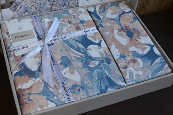 Постельное белье First Choice Homesko Ranforse 200 х 220 см Jolly Blue | Зображення 2