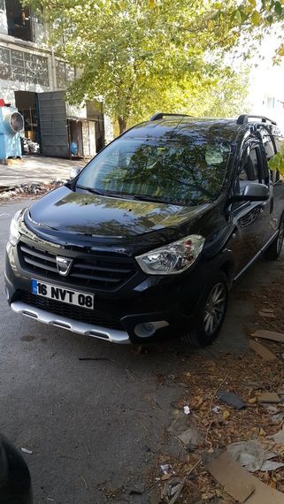 Дефлектор капоту (EuroCap) для Dacia Lodgy 2013-2024 рр | Зображення 2