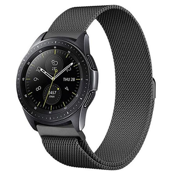 Міланський сітчастий ремінець для годинника Samsung Galaxy Watch 42 mm (SM-R810) - Black