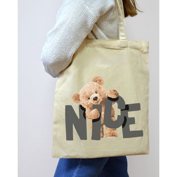 Екошопер Букопт BK4054 Nice Teddy Bear бежевий | Зображення 8