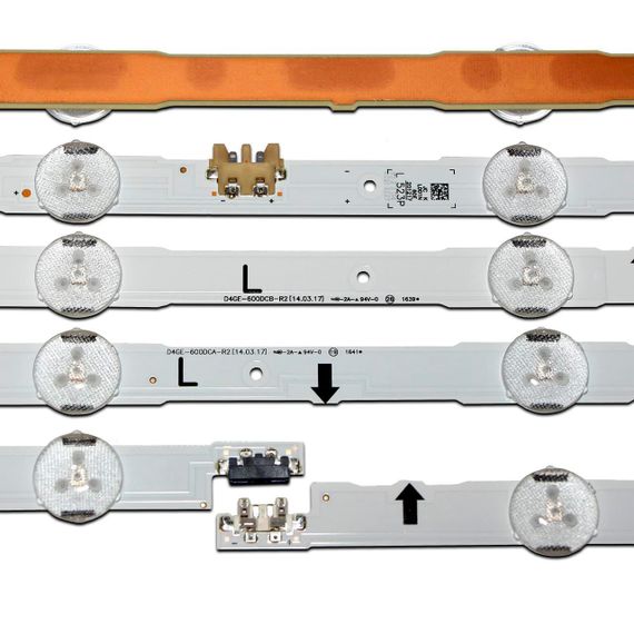 LED підсвітка Samsung TV 60" D4GE-600DCA-R2 D4GE-600DCB-R2 2014SVS60F BN96-30433A BN96-30434A 14шт. | Зображення 1