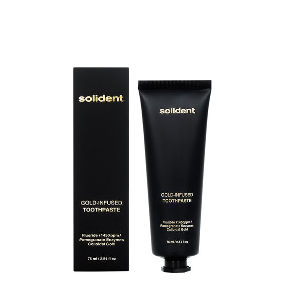Зубна паста з колоїдним золотом Solident Gold-Infused Toothpaste, 75 мл