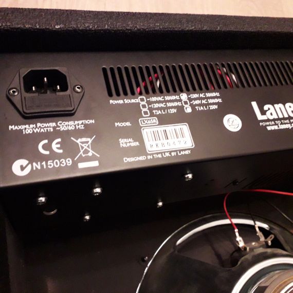Гитарный комбик комбоусилитель усилитель Laney lx65r для электрогитары | Зображення 5