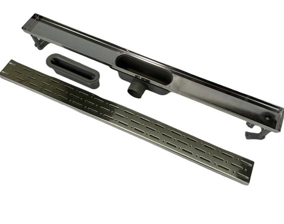 Душовий канал з горизонтальним фланцем Maxiflow Classic Legal 80 см решітка Дощ 4013.0Y050K.080.1 | Зображення 1