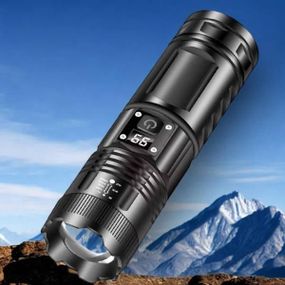 Ліхтар кишеньковий акумуляторний YT-883-TG Чорний