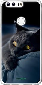 Чохол на Huawei Honor 8 Димчастий кіт "825u-351-2448"