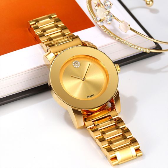 Жіночий годинник Skmei 2176GD Gold | Зображення 3