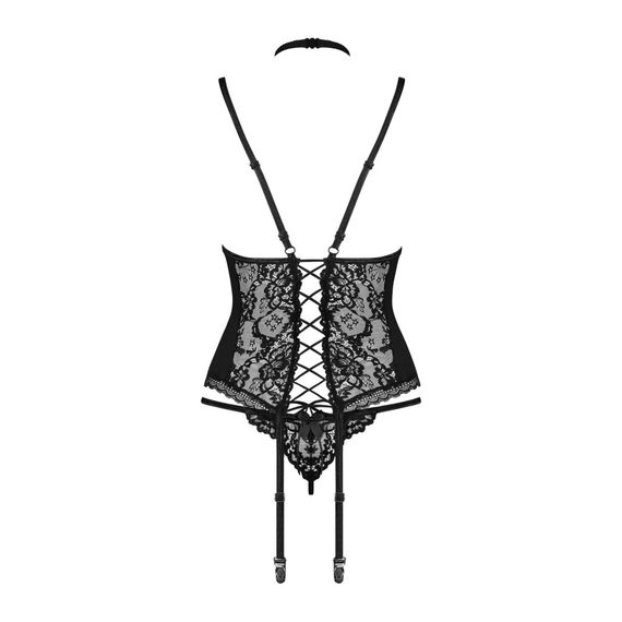 Комплект Obsessive Reneliai рубашка и стринги L/XL | Зображення 5