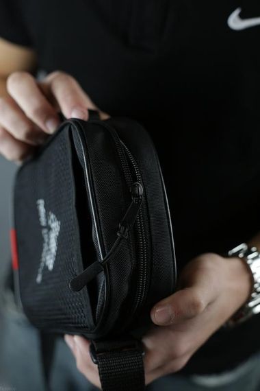 Барсетка чоловіча,компактна, вмістка, сумка через плече | Зображення 2