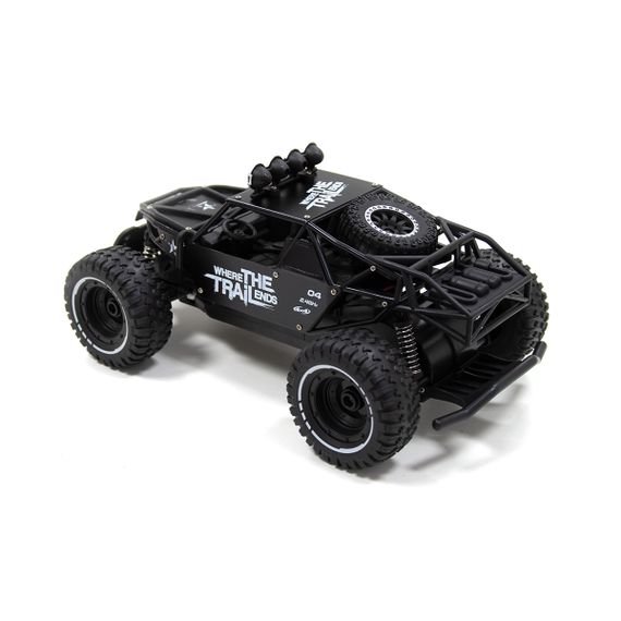 Металлическая матовая машинка Off-Road Crawler На Р/У Race чёрная | Зображення 4