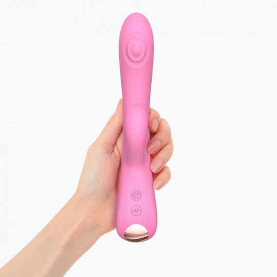 Вібратор-кролик зі спрямованим масажем точки G - Love To Love Bunny&Clyde - Pink Passion | Зображення 3