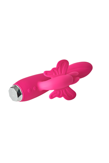 Вибратор кролик в виде Бабочки Dream Toys Flirts Butterfly, розовый, 17 см х 3 см sexstyle | Зображення 2