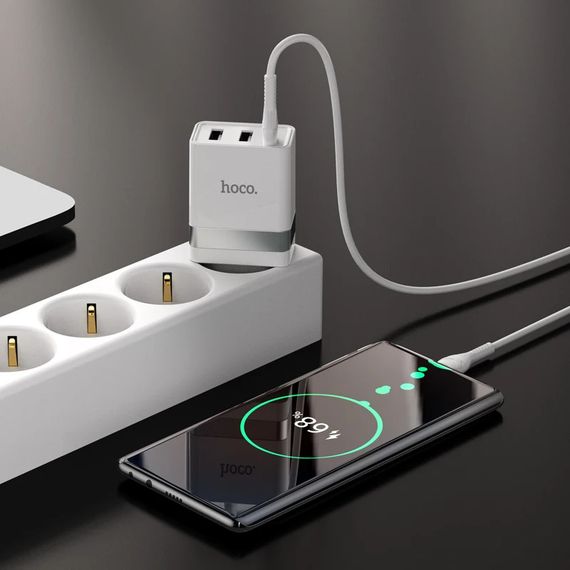 Зарядне Устройство Hoco N21 Pro PD30W+QC3.0 Type-C to IP (33291-01_358) | Зображення 6