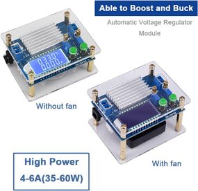 ZK-DP60 dc-dc понижающий / повышающий преобразователь CC|CV DC 5.5-30V до 0.5-30V Max 35W