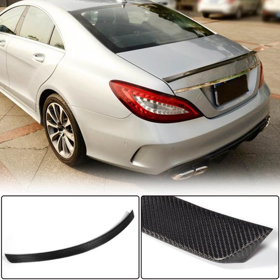 Спойлер V5 (для SD, Карбон) для Mercedes CLS C218 2011-2018 гг