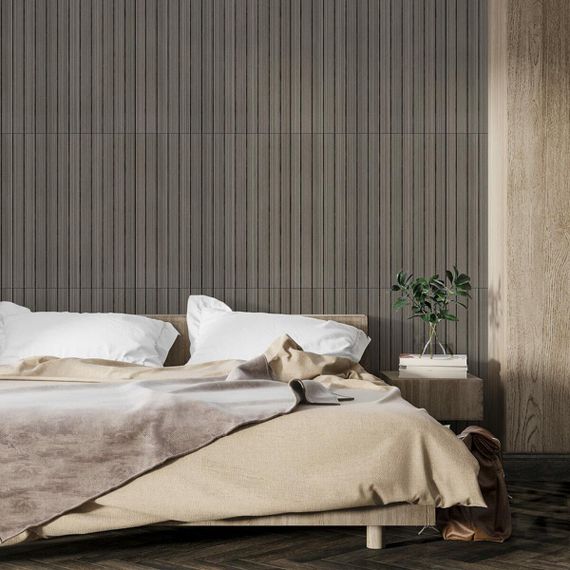 Покриття вінілове самоклеюче 3D рейки 600х600х2,8мм SW-00003245 | Зображення 5