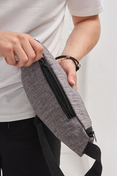 Бананка Under Armour сірий меланж, чорне лого (1511192355) | Зображення 3