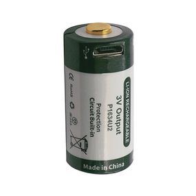 Акумулятор KEEPPOWER RCR123A 3,0В 1000 mAh с micro USB