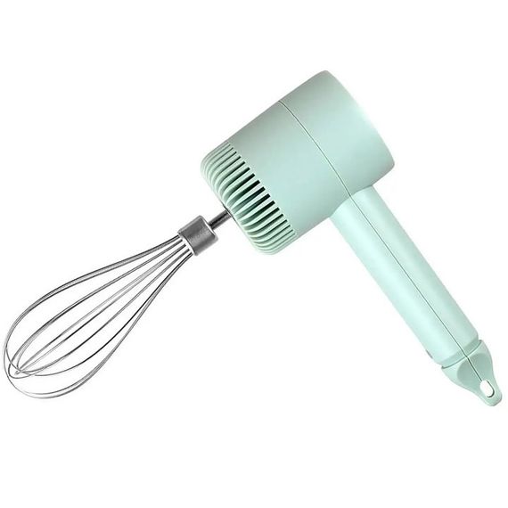 Ручной беспроводной миксер-измельчитель 2 в 1. Цвет: зеленый | Зображення 3