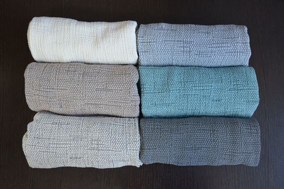 Жаккардовый чехол на диван + 2 кресла Kora без юбки Ванильный | Зображення 3