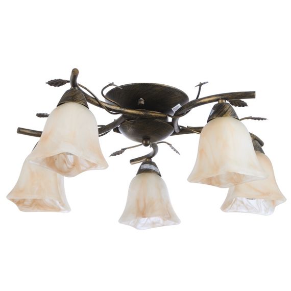 Люстра потолочная флористика E14 60W BR (BKL-184C/5)